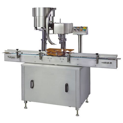 Automatic single head capping machine