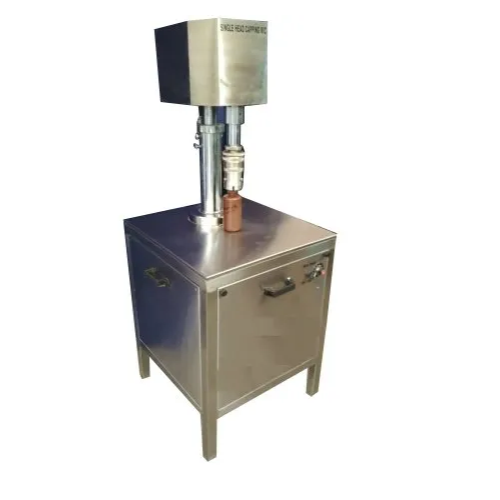 SEMI AUTOMATIC SINGLE HEAD CAPPING MACHINE